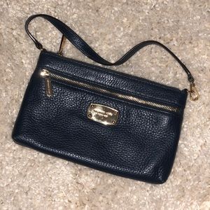 Michael Kors Navy Blue Wristlet